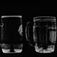 <em>Mug Shots #1</em>, gelatin silver print, 12x35, in collaboration with Dr. Thomas Russo
